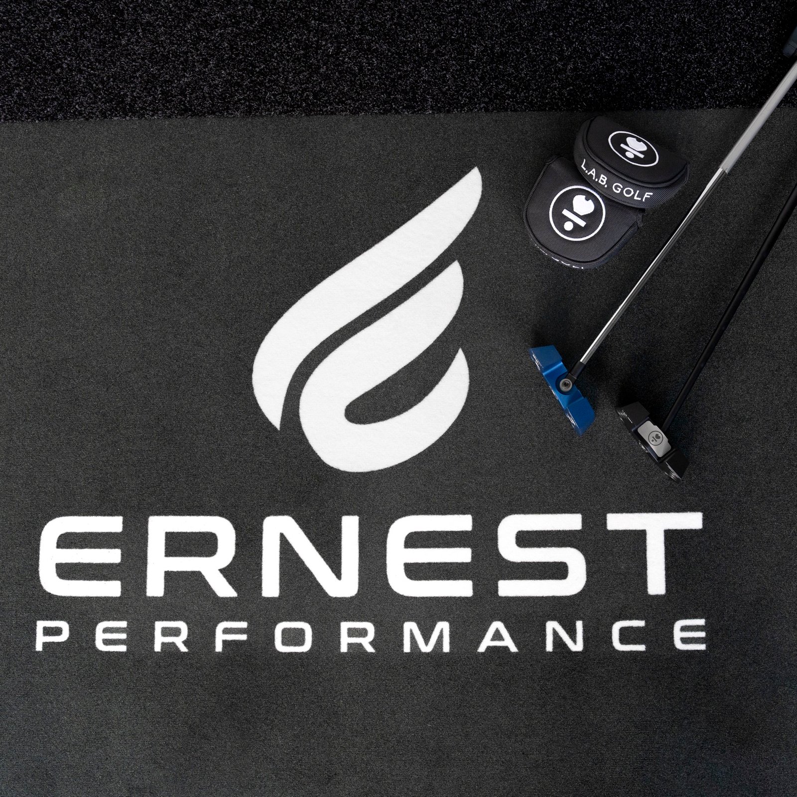 Ernest Performance branded fitting mat